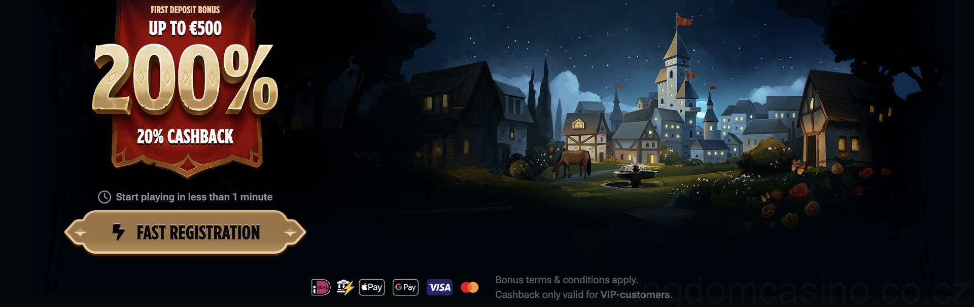 Kingdom Casino Uvítací Bonus